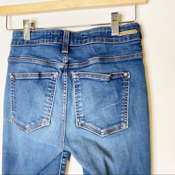 Pilcro & The Letterpress | Superscript Mid Rise Skinny Jeans Sz 24 - Picture 5 of 9